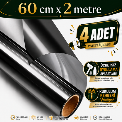 CamGard™ Aynalı Gizlilik Filmi