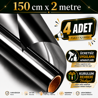 CamGard™ Aynalı Gizlilik Filmi
